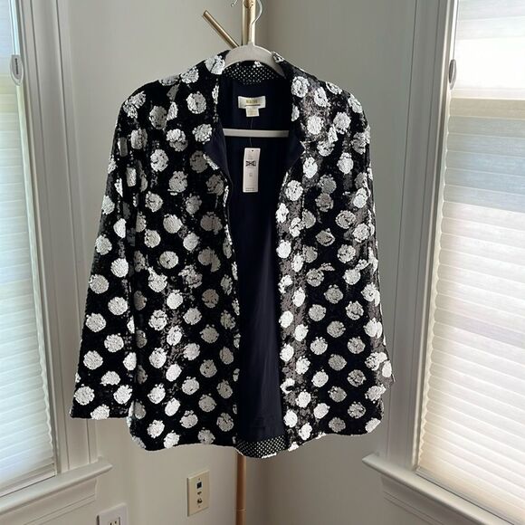 Maeve XS Sequined Shirt Jacket by Anthropologie - Picture 6 of 9